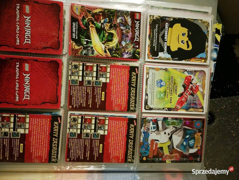 Karty Ninjago seria 5 śląskie Chorzów