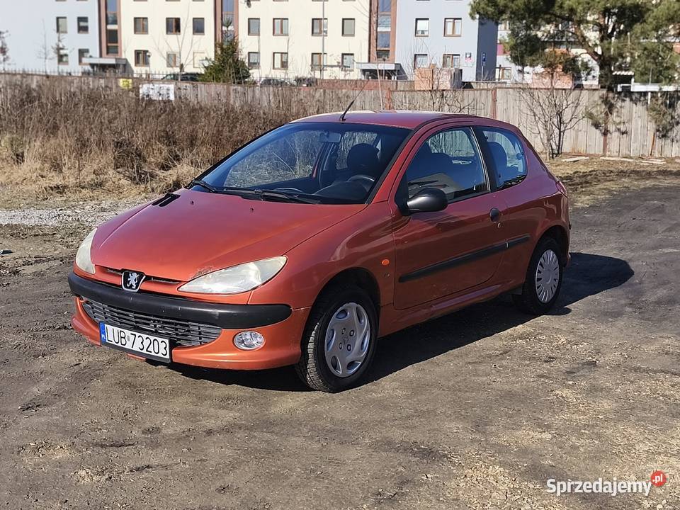 Peugeot 206 14 benzyna 75 koni 228 przebiegu manualna lubelskie Łuków