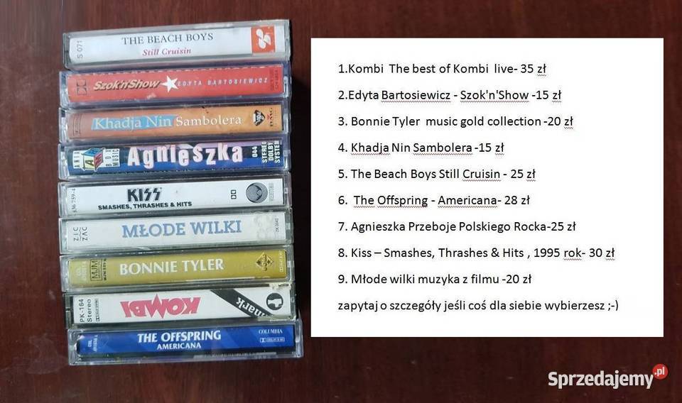 Kiss The Beach Boys Kombi Bonnie Tyler Polski Kielce