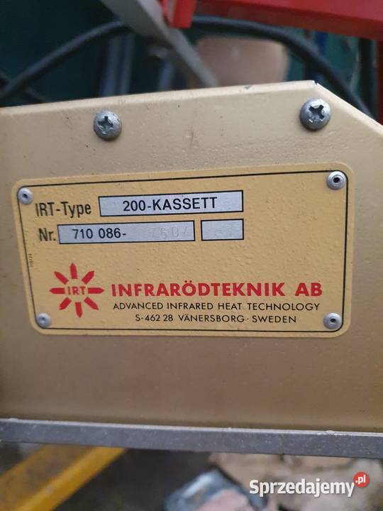 Promienik ciepła lampa grzewcza podczerwieni Środa Wielkopolska