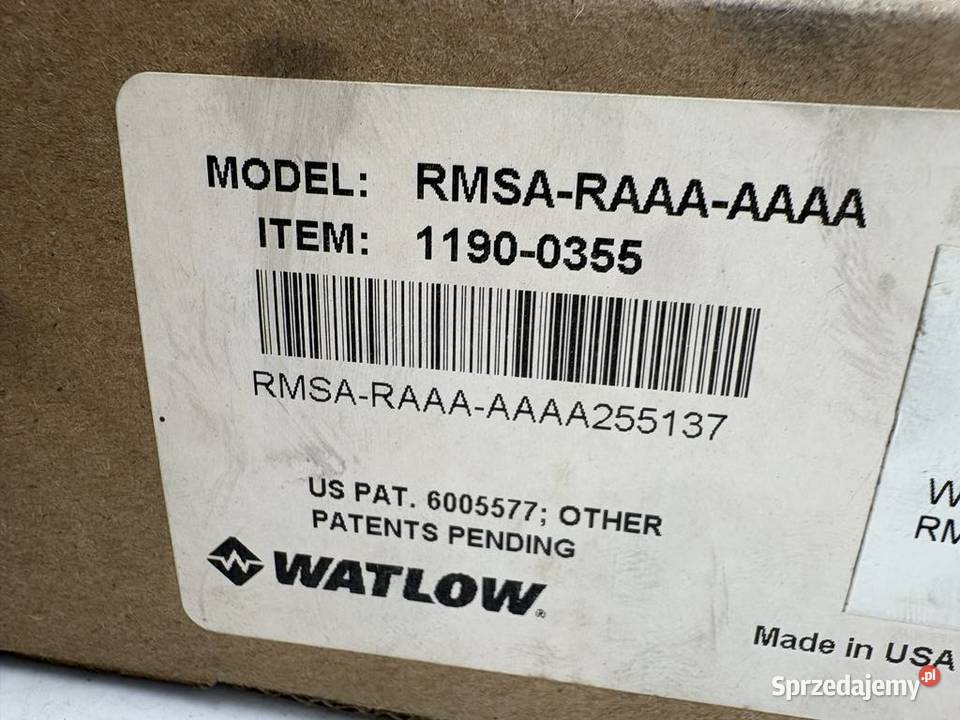 Watlow RMSARAAAAAAA 11900355 Scanner Module Warszawa sprzedam
