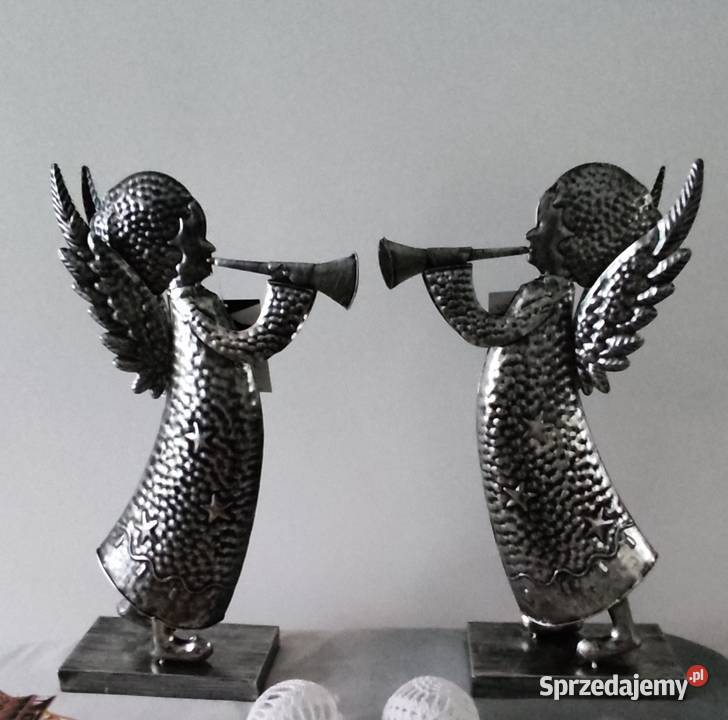 Anioł metalowy duży Dębica