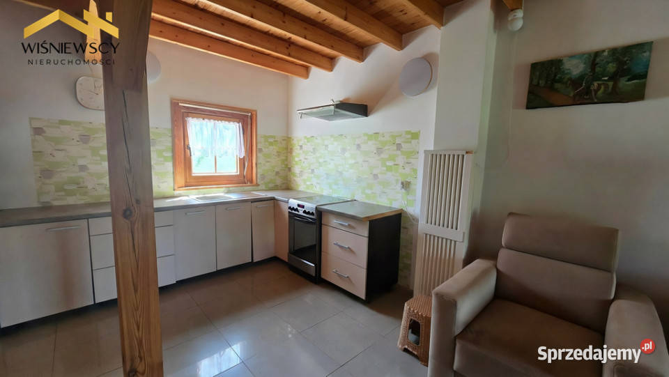 Drewniany dom linii brzegowej 60 m2 Markusy