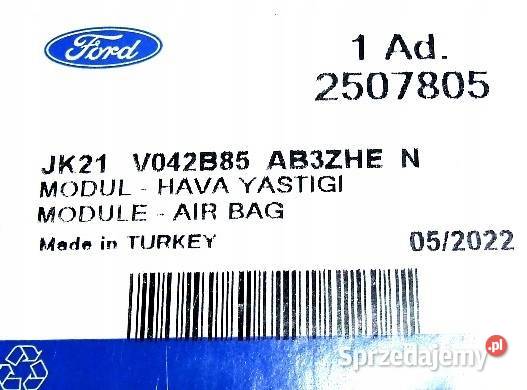 PODUSZKA KIEROWNICY AIRBAG FORD TRANSIT CUSTOM Głogów