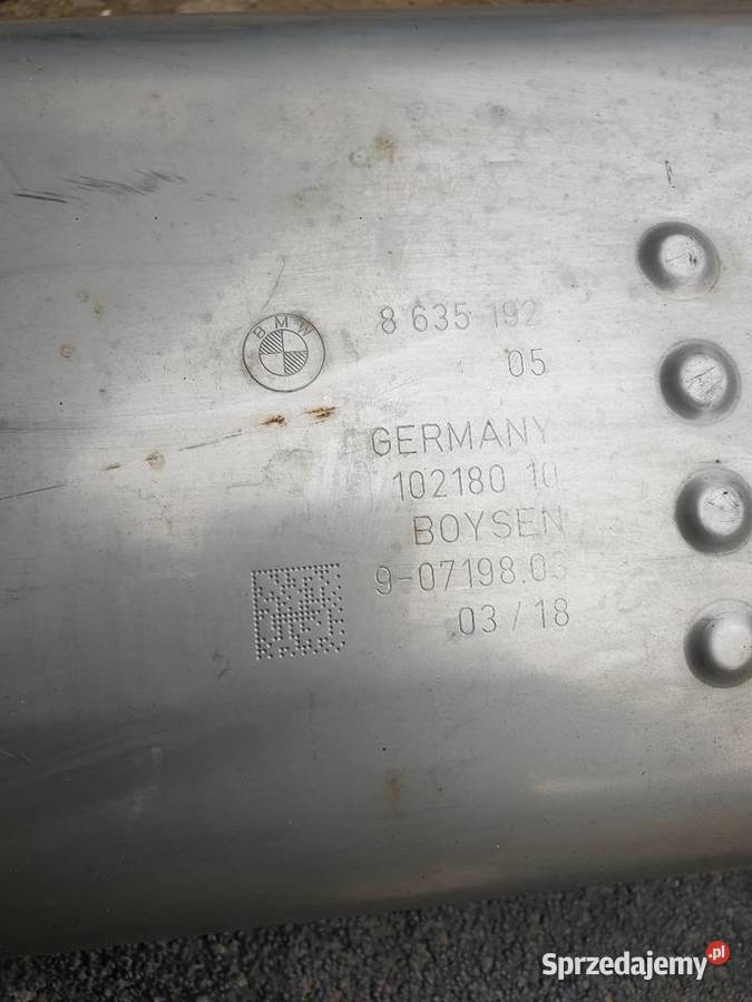 Tłumik BMW G30 G11 G32 MPakiet Bielany Wrocławskie