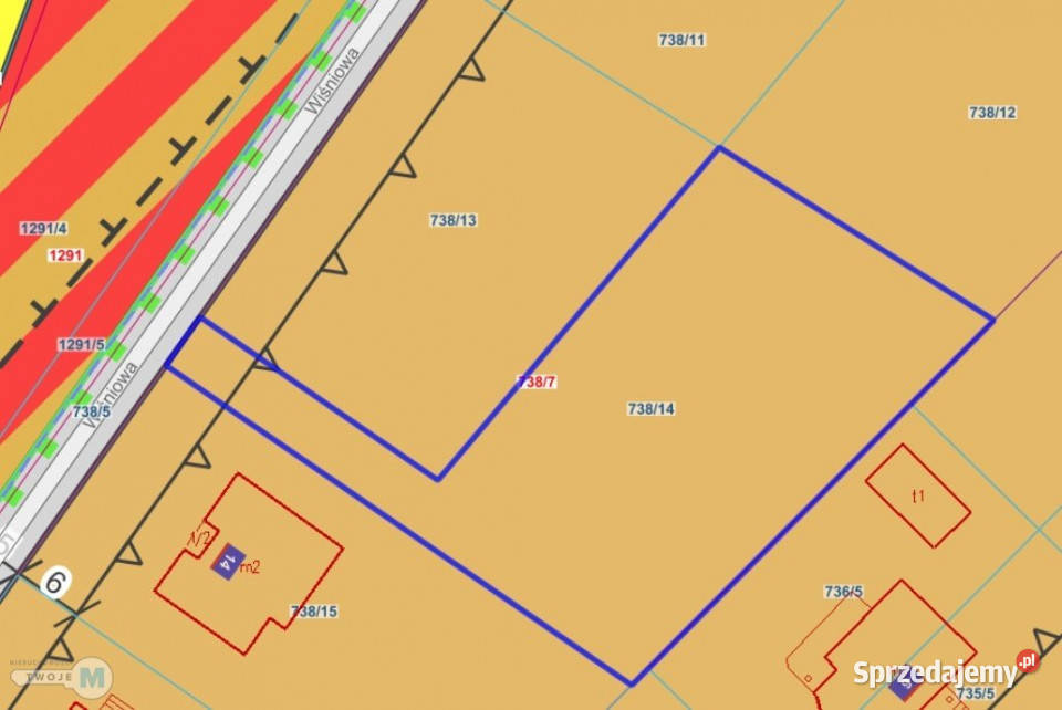 Grunt do sprzedania 1195 metrów Miedziana Góra sprzedam