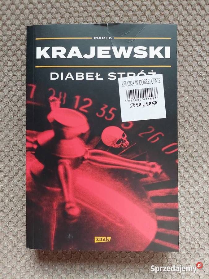 Marek Krajewski Diabeł stróż małopolskie Kraków sprzedam