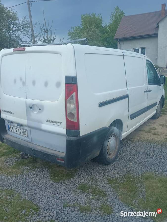Citroen Jumpy nieuszkodzony Wierzchowiska Pierwsze
