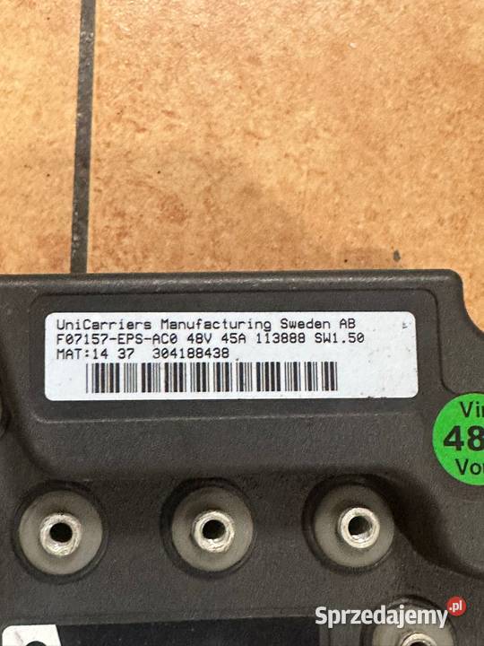 Sterownik ZAPI Controller EPSAC0 48V 45A F07157 Antonie