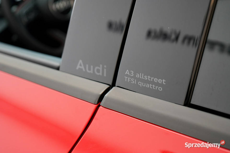 Audi A3 Allstreet 40 TFSI 204 Quattro Sline relingi dachowe Kielce sprzedam
