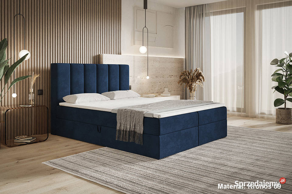 Łóżko kontynentalne SANTIAGO 120140160180x200 z mazowieckie Warszawa