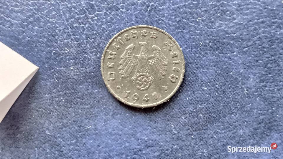 Stare monety 1 fenig 1941 NIemcy Lesko