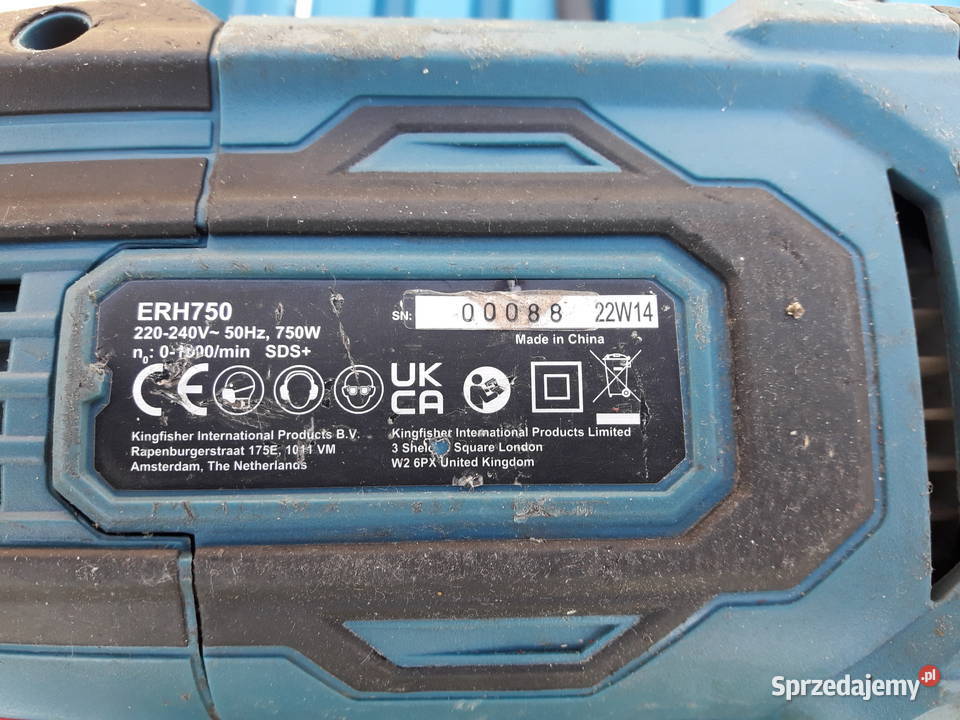 Młotowiertarka Młot Erbauer ERH750 SDS Plus 750 Miłosław