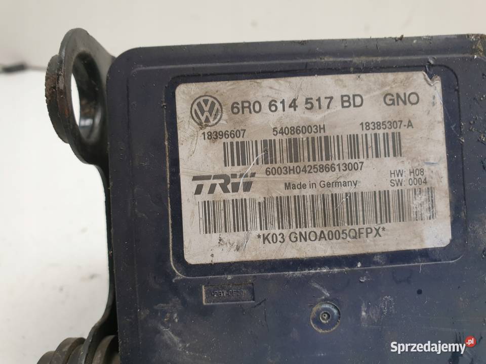 Skoda Rapid POMPA ABS Sterownik 6R0614517BD lubelskie Rudka