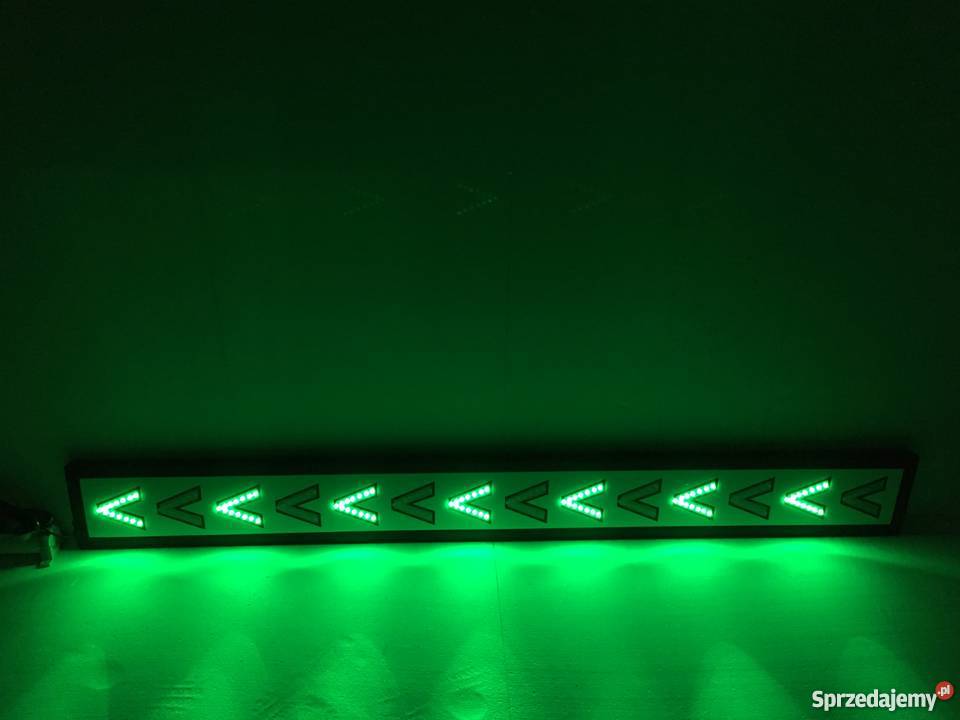 Szyld reklama LED strzałka 50x20 NOWA Pomiechówek