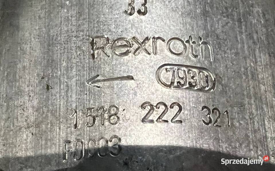 Bosch Rexroth 1 518 222 321 Pompa hydrauliczna Poznań