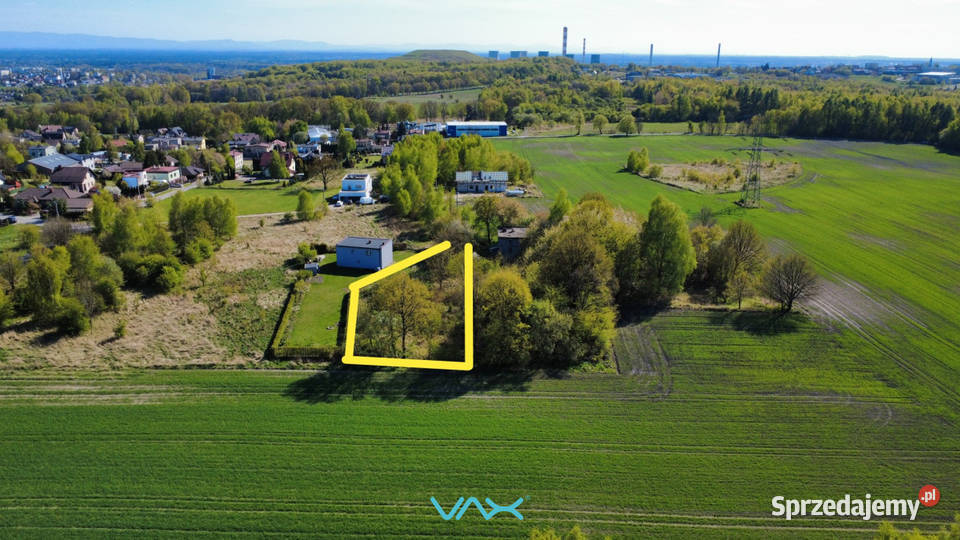 Działka na sprzedaż Łaziska Górne 1282 m sprzedam