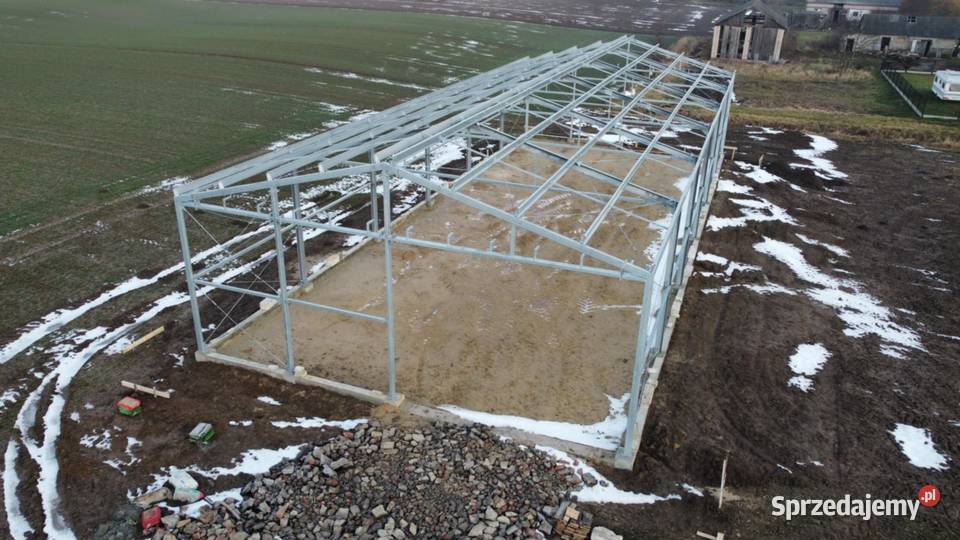 Konstrukcja stalowa hala 12x30x47 m konstrukcja Radomyśl