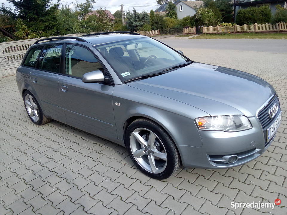 Audi A4 B7 19 TDI 115 Super Stan Zadbana poduszka powietrzna świętokrzyskie Kielce sprzedam