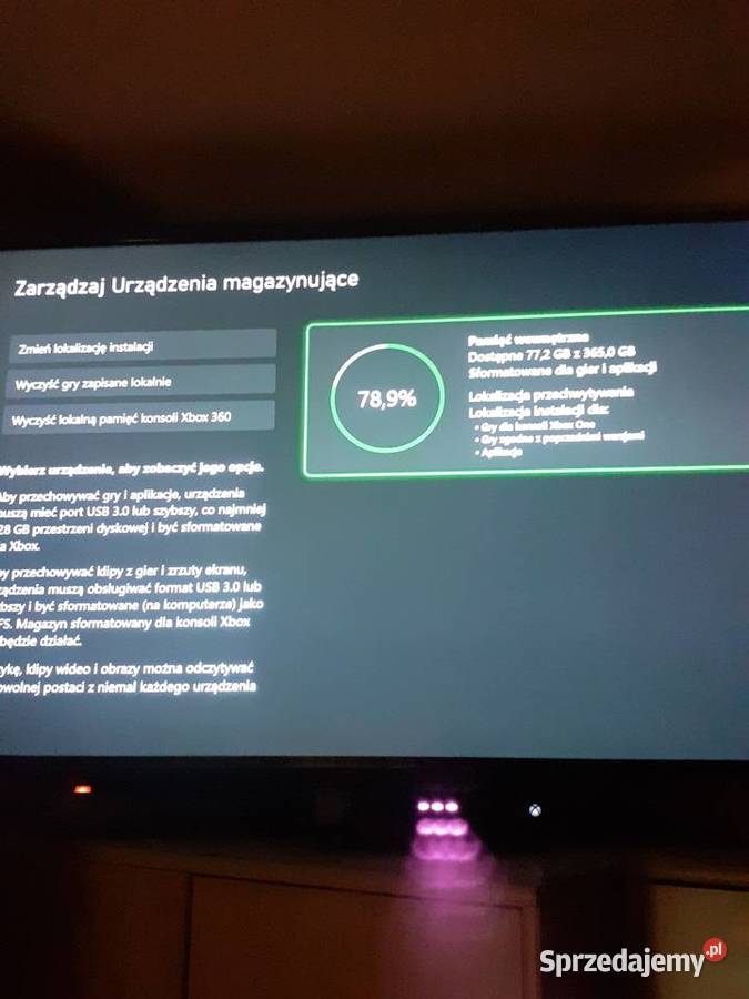 KONSOLA XBOX ONE napisy sprzedam