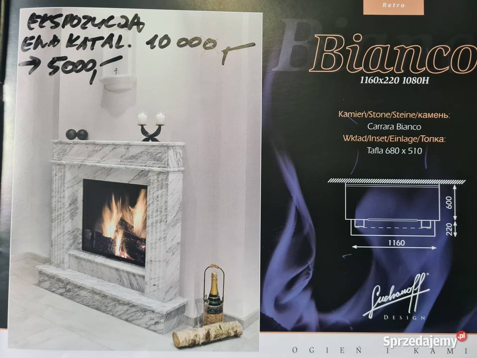 Obudowa kominek wyprzedaż magazynu