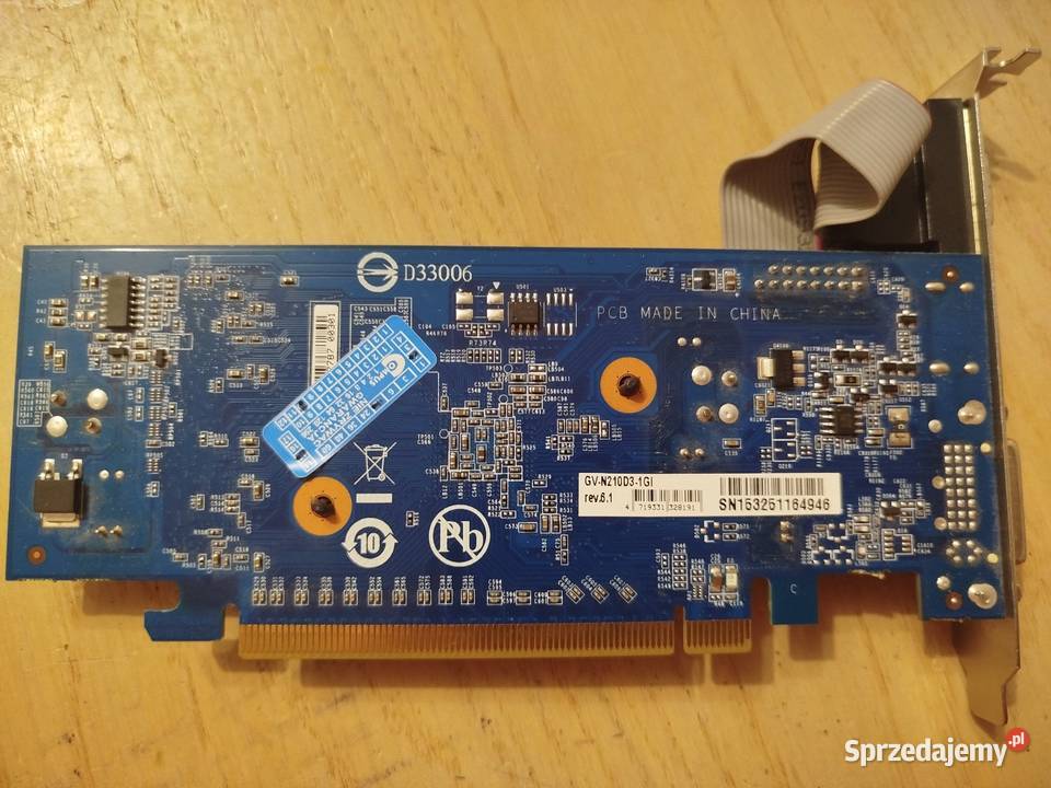 Gigabyte GeForce GT 210 Kościerzyna