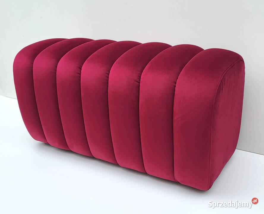 Pufa Ławka tapicerowana z Velvetu Poznań sprzedam