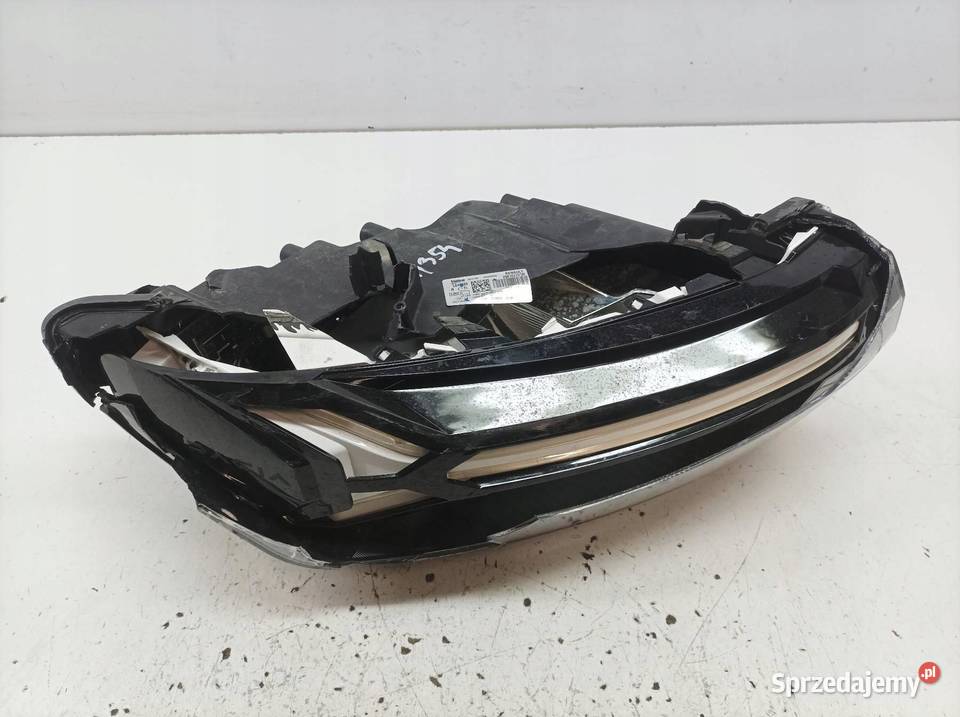 LAMPA PRZÓD PRAWA LED EU USZKODZONA 260107725R Lampy przednie