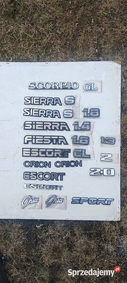 Znaczki emblematy napisy różne marki TANIO Inowrocław