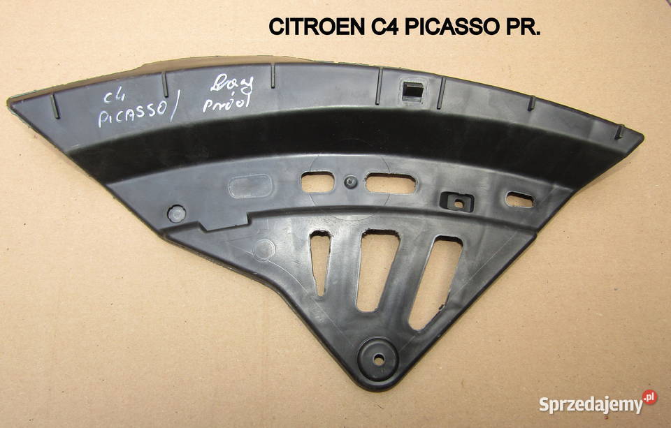 ŚLIZGMOCOWANIE LAMPY PRZEDNIEJ PRAWY CITROEN C4 Mysłaków