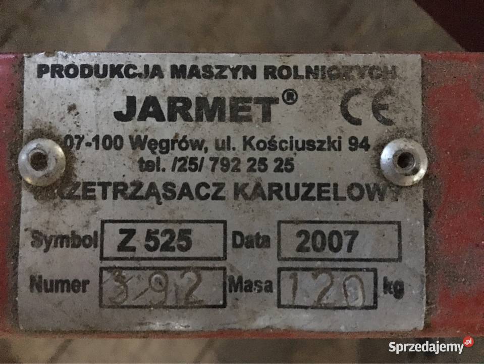 Przewracarka karuzelowa pająk jarmet Maszyny rolnicze Nurzec-Stacja