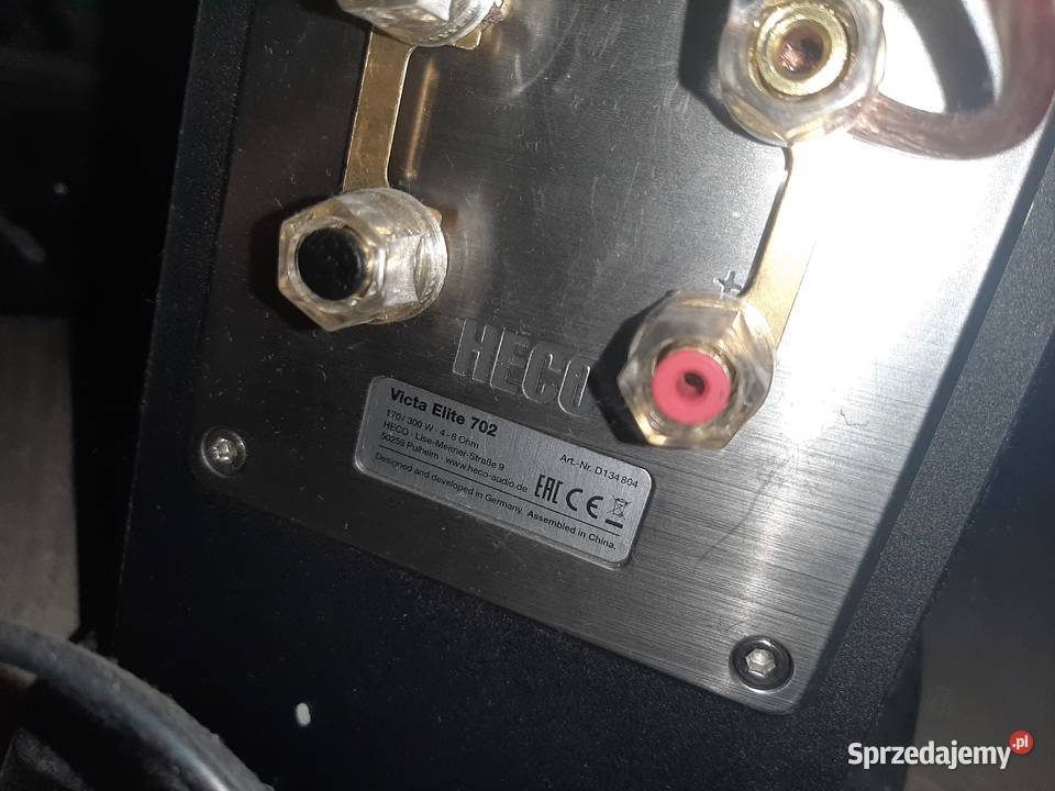 Kolumny podłogowe Heco victa elite 702 Łódź