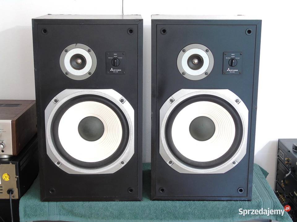 Kolumny Mitsubishi DS25B świetne stereo Vintage podkarpackie Jasło