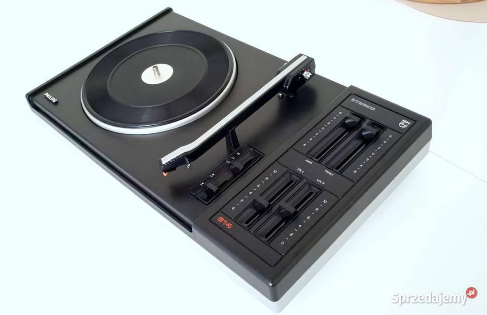 Gramofon Vintage PHILIPS 22GF 614 z kolumnami Leszno sprzedam