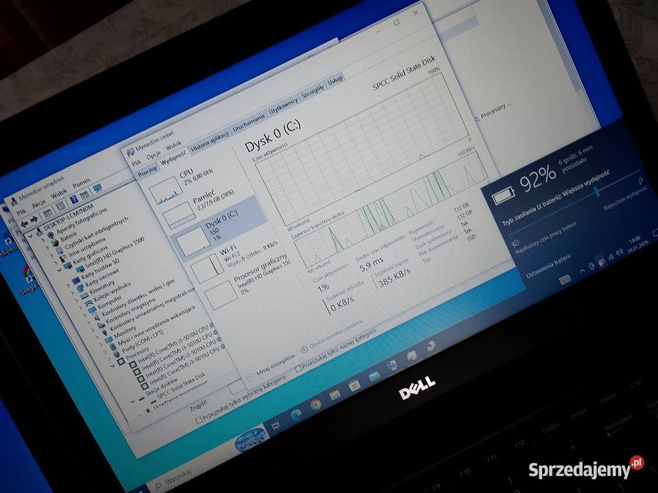 Laptop DELL Latitude E5550 podkarpackie Rymanów
