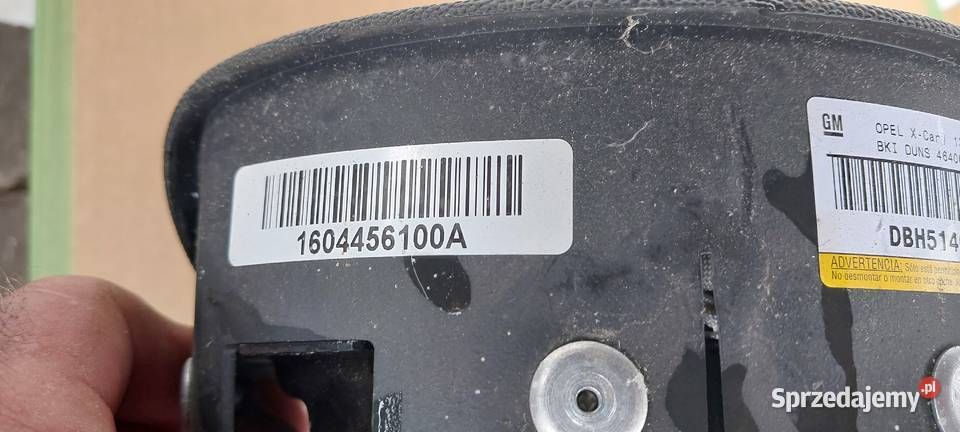 Kierownica skórzana z Airbag OPEL CORSA C COMBO osobowe Kierownice Szczecin