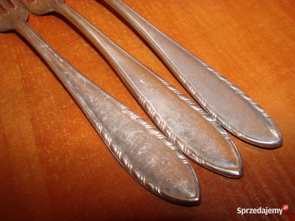 STOJADŁĄALUMINIUM widelec PRL Pruszcz Gdański