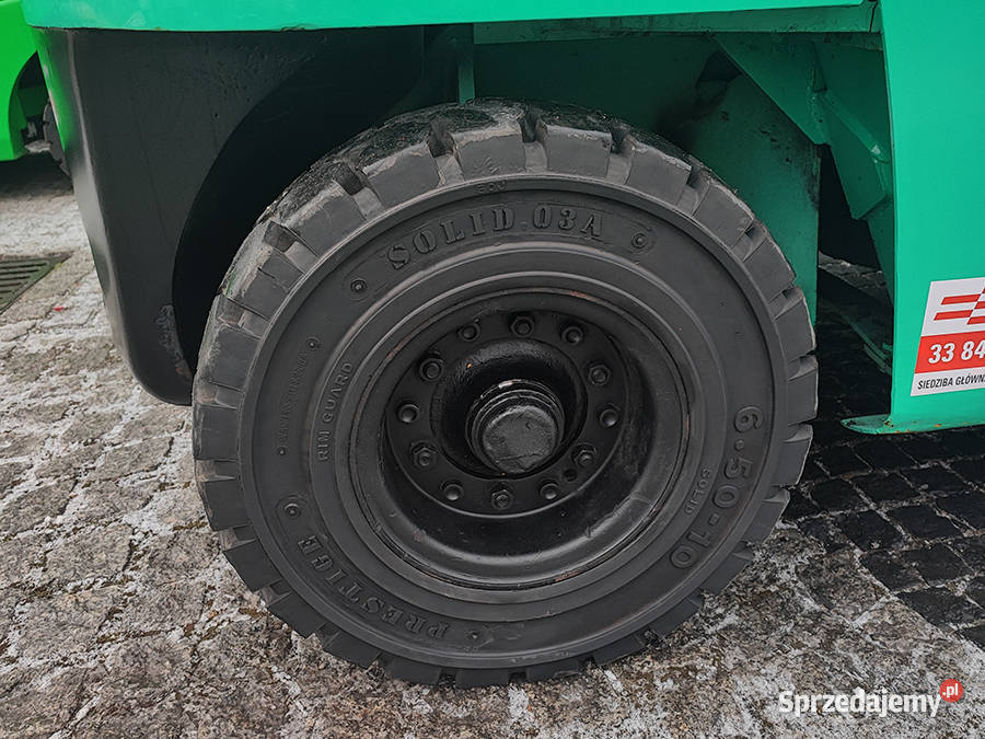Wózek widłowy Mitsubishi DP30 3 tony triplex 43 Kęty sprzedam