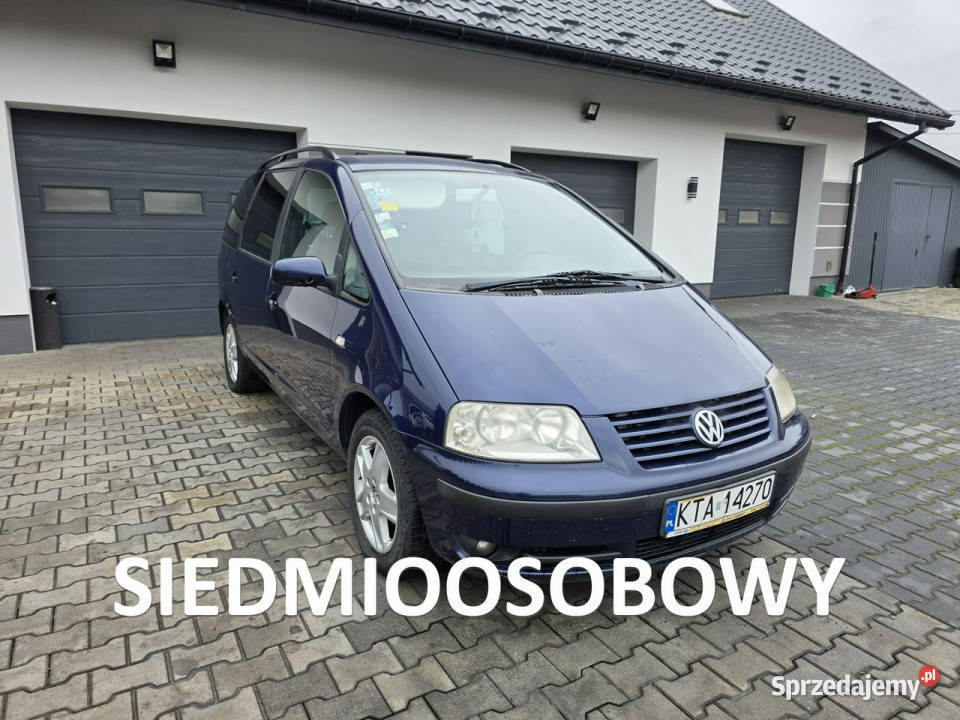 Volkswagen Sharan 19 tdi 115 koni 7 foteli I diesel Żabno