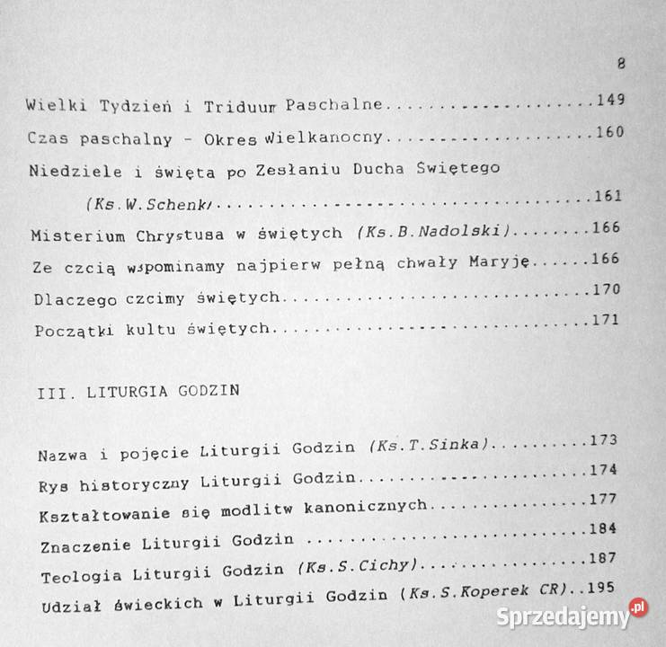 Liturgika Fundamentalna liturgiczny Liturgia Chełm sprzedam