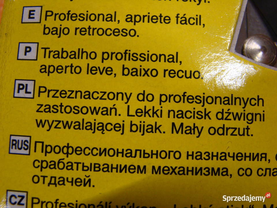 Zszywacz ręczny STANLEY zszywki 614 mm typ G Bielsko-Biała