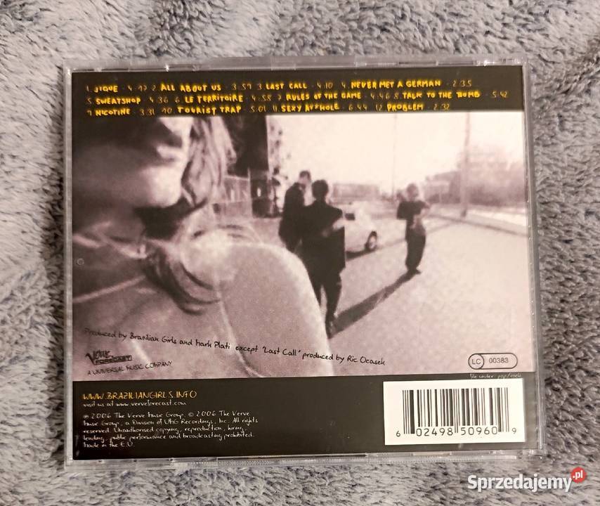 Brazilian Girls Talk To La Bomb CD pop 1 płyta Rybnik