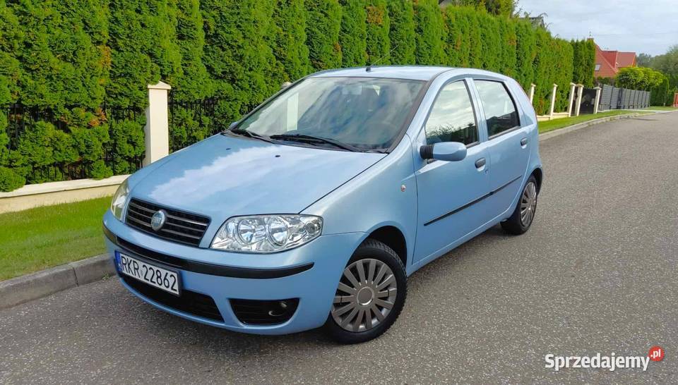 Fiat Punto 2 FL 2005r 12 8v Wspomaganie City podkarpackie Jasło