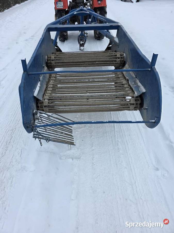 Kopaczka elewatorowa dwurzedowa do ziemniakow Samborzec