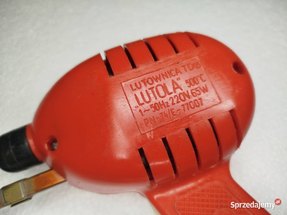 Lutownica Lutola 65 Wattt 500 stopni Precyzja łódzkie Zgierz