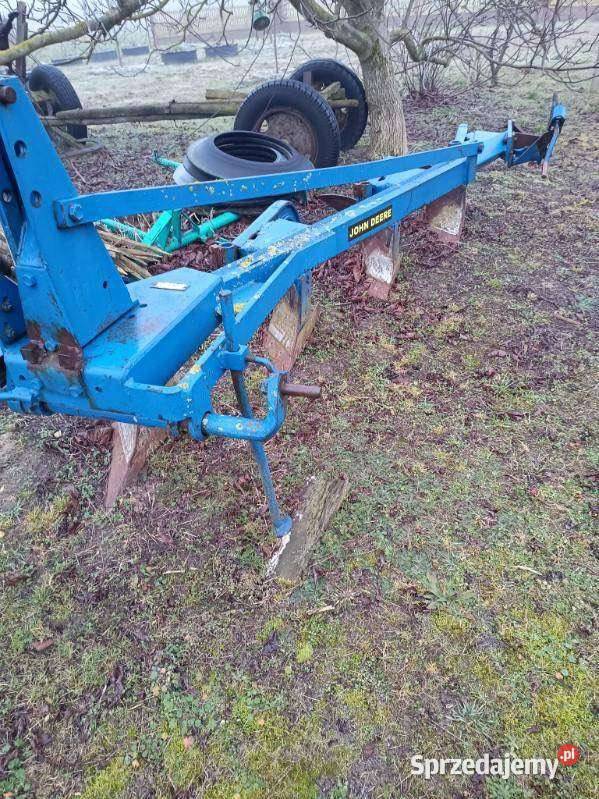 Plug zagonowy Atlas i John Deere 4 skibowy Sieradz sprzedam
