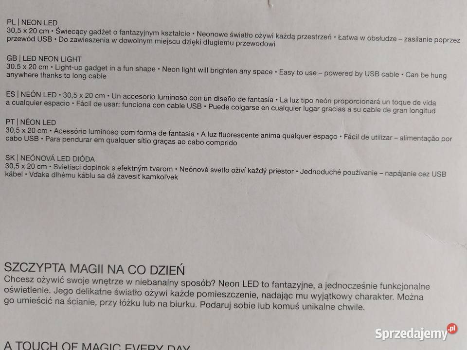 NAJTANIEJ Neon Game Pad Led Dekoracja Ścienna sprzedam