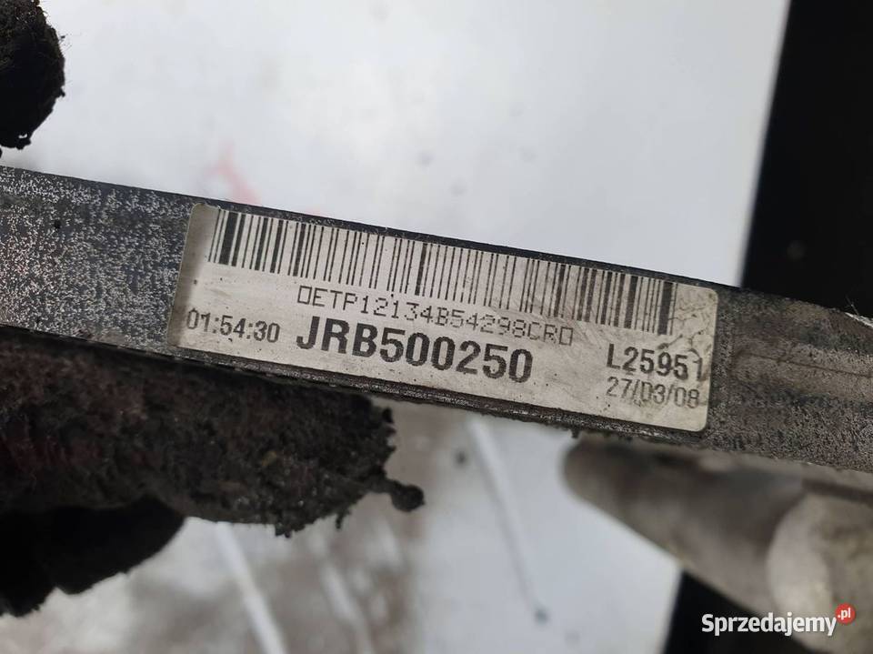 CHŁODNICA KLIMATYZACJI LAND ROVER RANGE ROVER Pozostałe Lipno