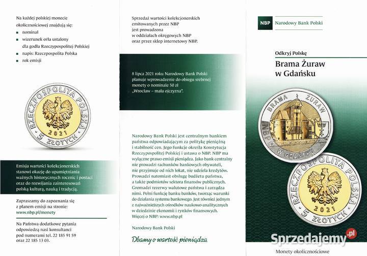 Prospekt emisyjny 5 Brama Żuraw w Gdańsku 2021 Łódź