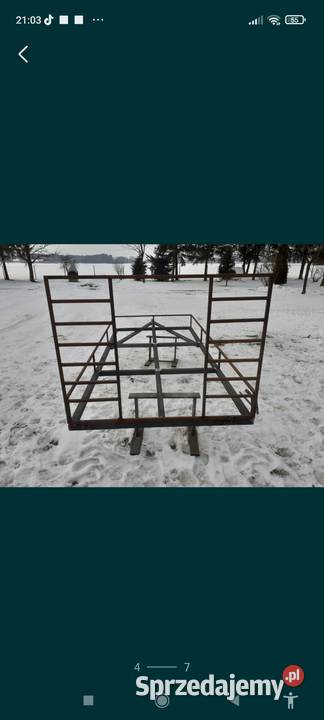 Rama przyczepki 250x150 z najazdami mazowieckie